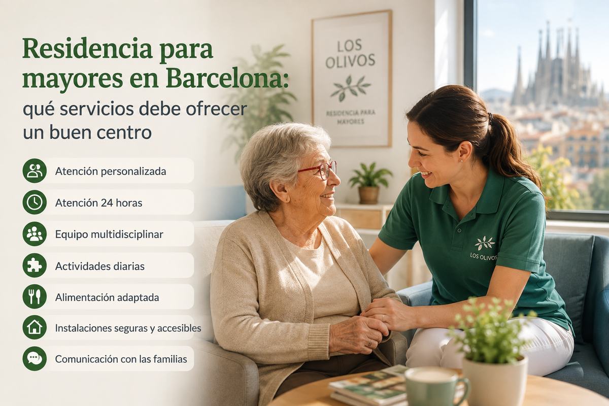 Residencia para mayores en Barcelona